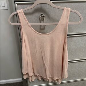 Altard State Pink Flowy Tank Top Size M